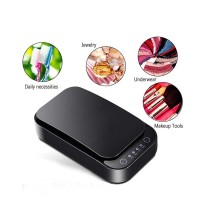 UVC Light Home Portable Smartphone Ultraviolet Sterilizer Sanitizer Disinfection USB Charger UV Box and Charge Wireless